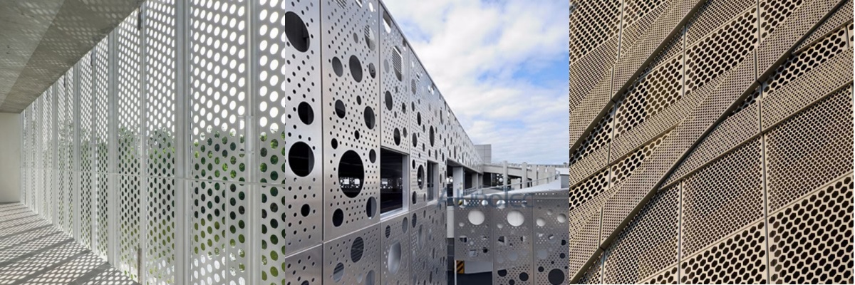 Wholesale Perforated Metal Facade Cladding,
China Perforated Aluminium Cladding,China Perforated Mesh