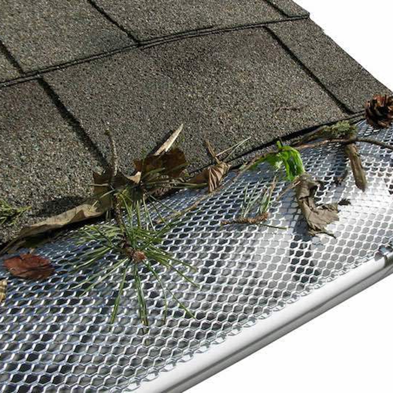 gutter guard, expanded metal, metal filter mesh